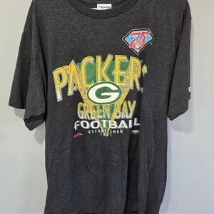 Vintage Trench Ultra 1994 Green Bay  T Shirt XL 75th NFL